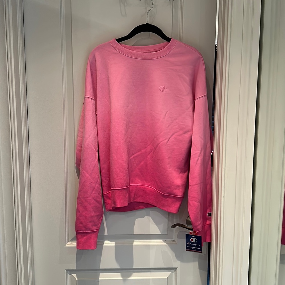 Tie Dye unused Champion sweatshirt